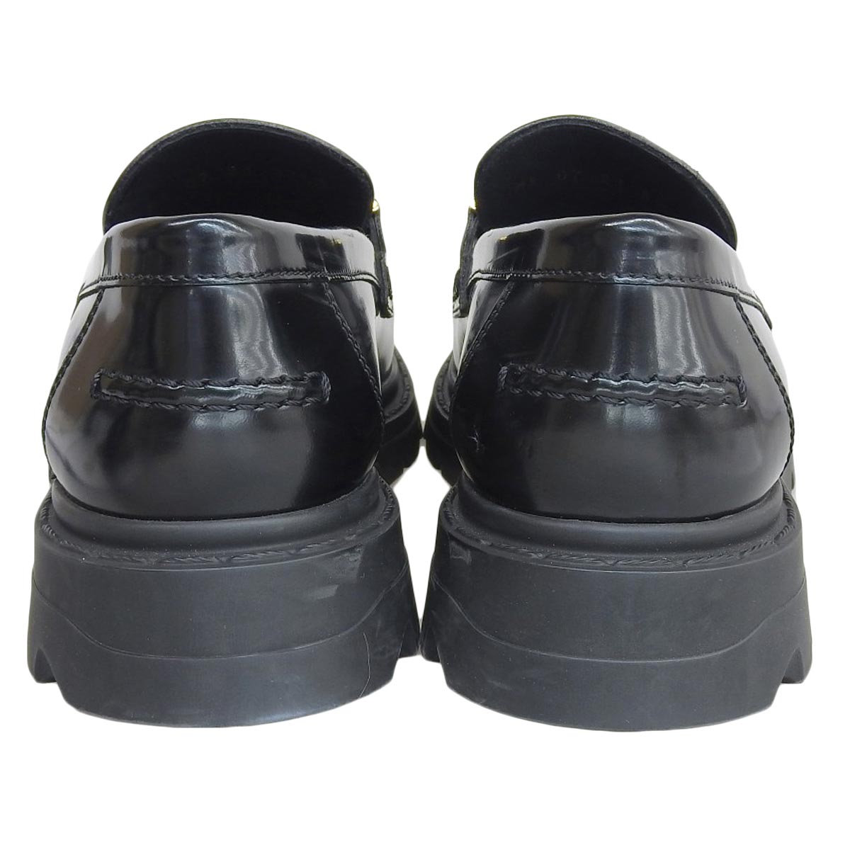 Dior Leather Loafers Black