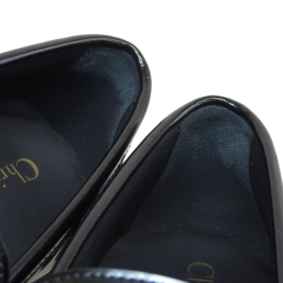 Dior Leather Loafers Black