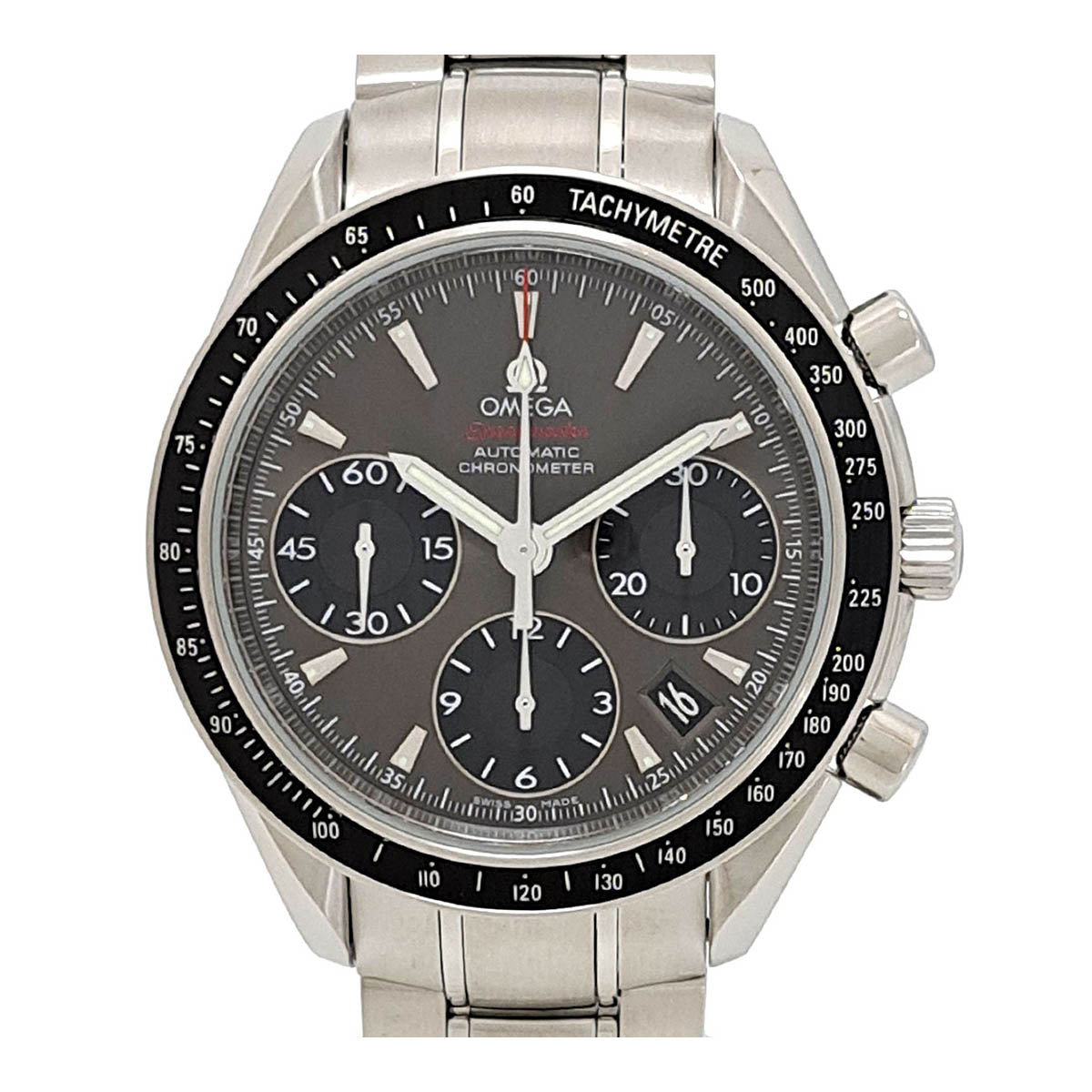 Omega Speedmaster Date Automatic Watch Stainless Steel