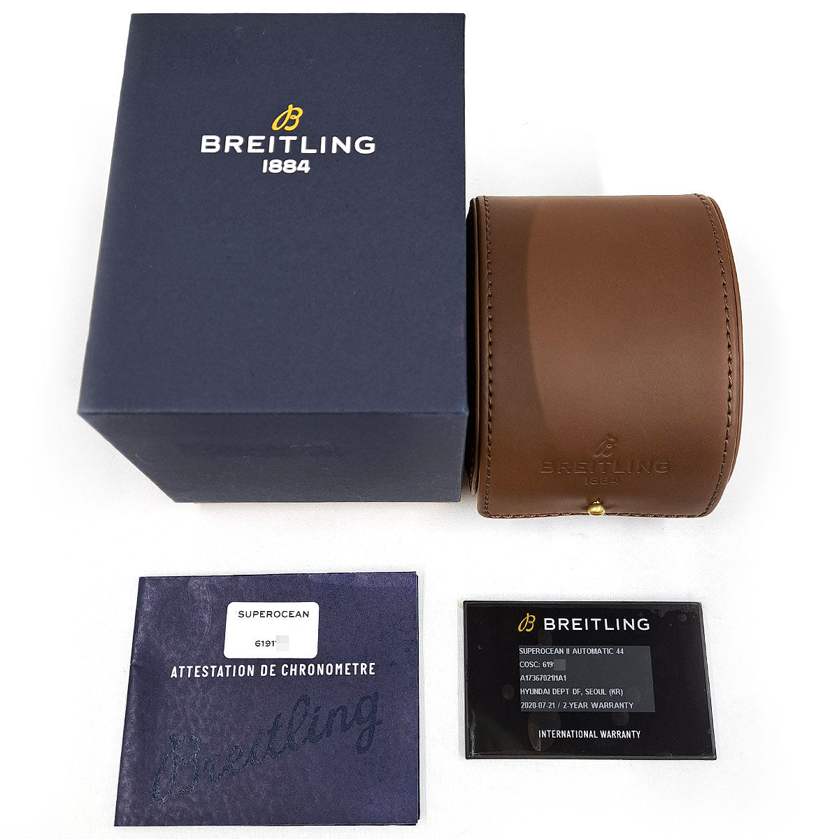 Breitling Stainless Steel Automatic Watch A17367