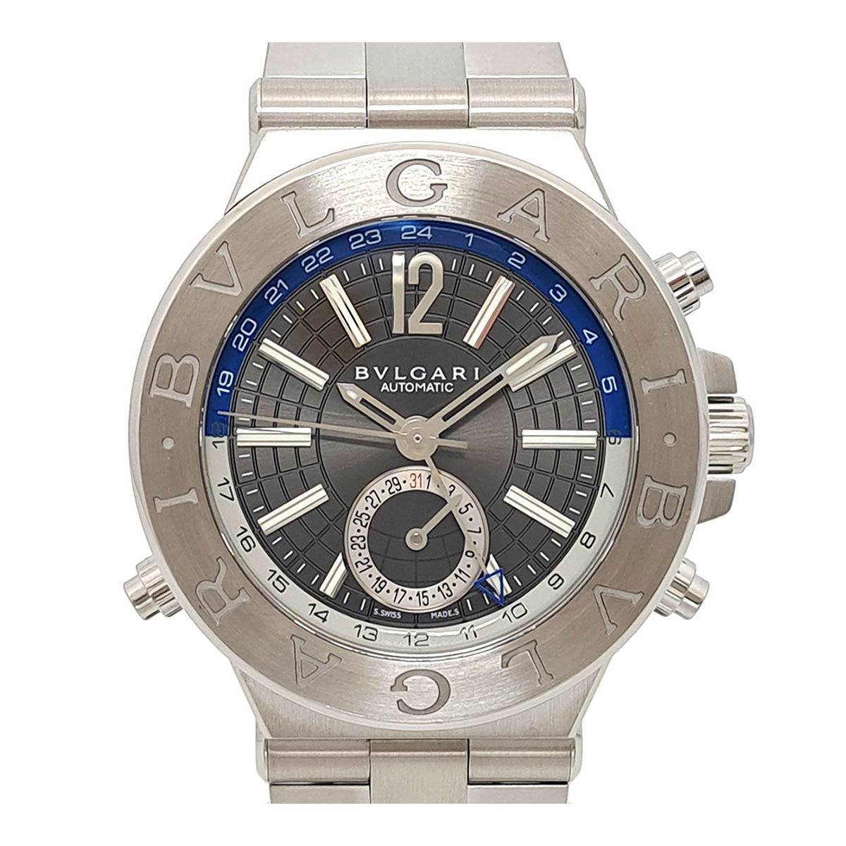 Bvlgari Diagono GMT Automatic Watch DG40SGMT