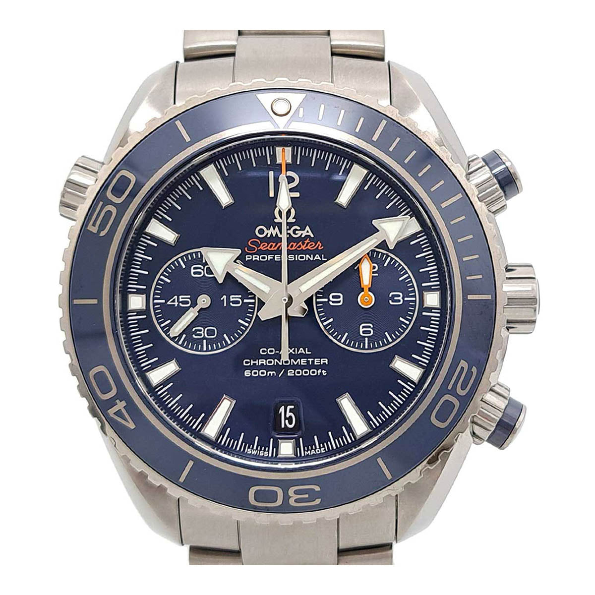 Omega Seamaster Planet Ocean Chronograph Watch