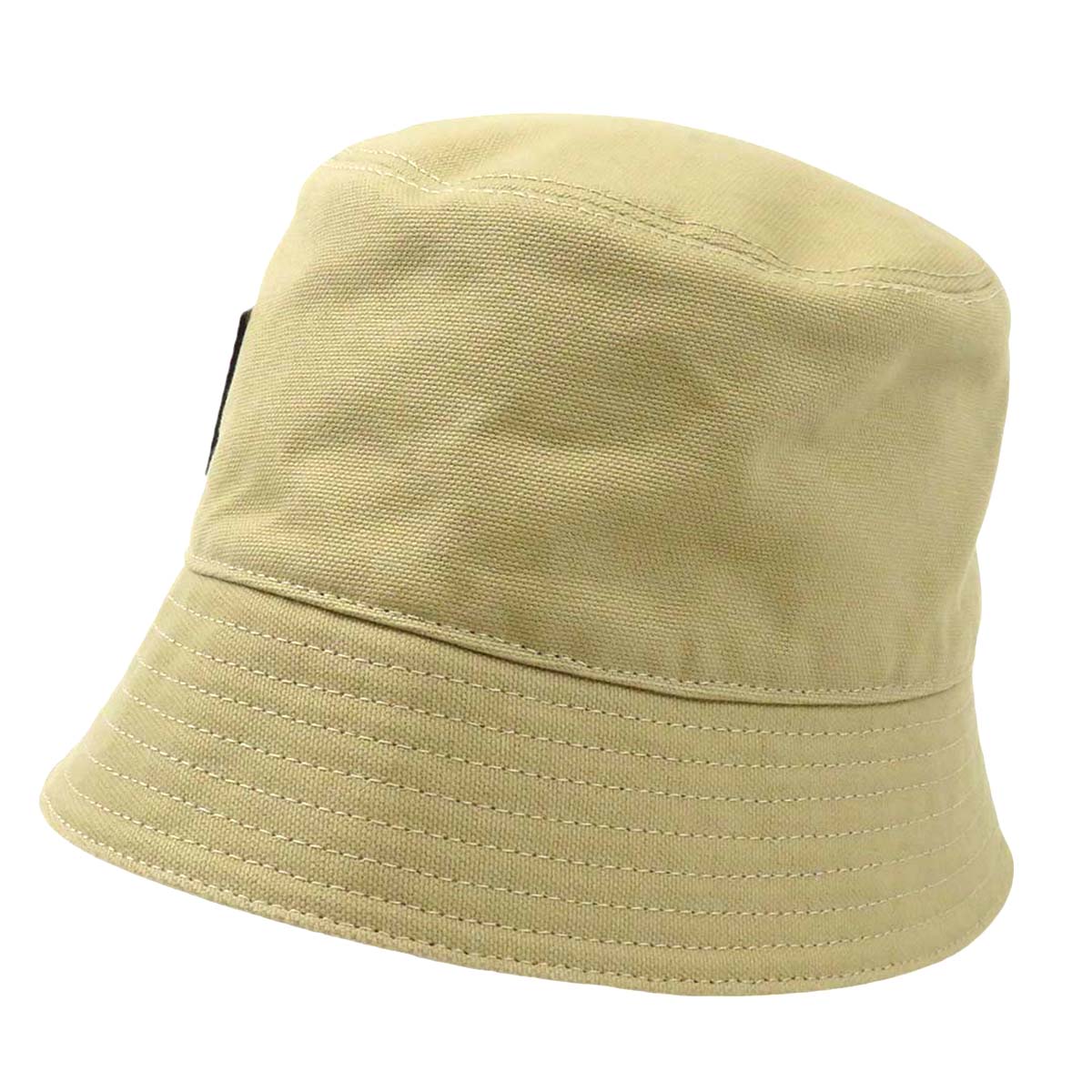 Loewe Cotton Canvas Leather Patch Bucket Hat