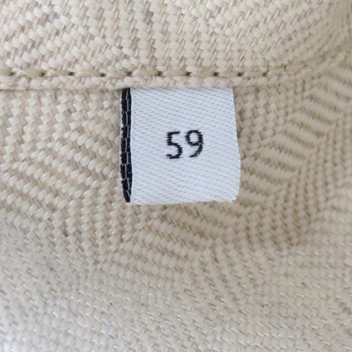 Loewe Cotton Canvas Leather Patch Bucket Hat