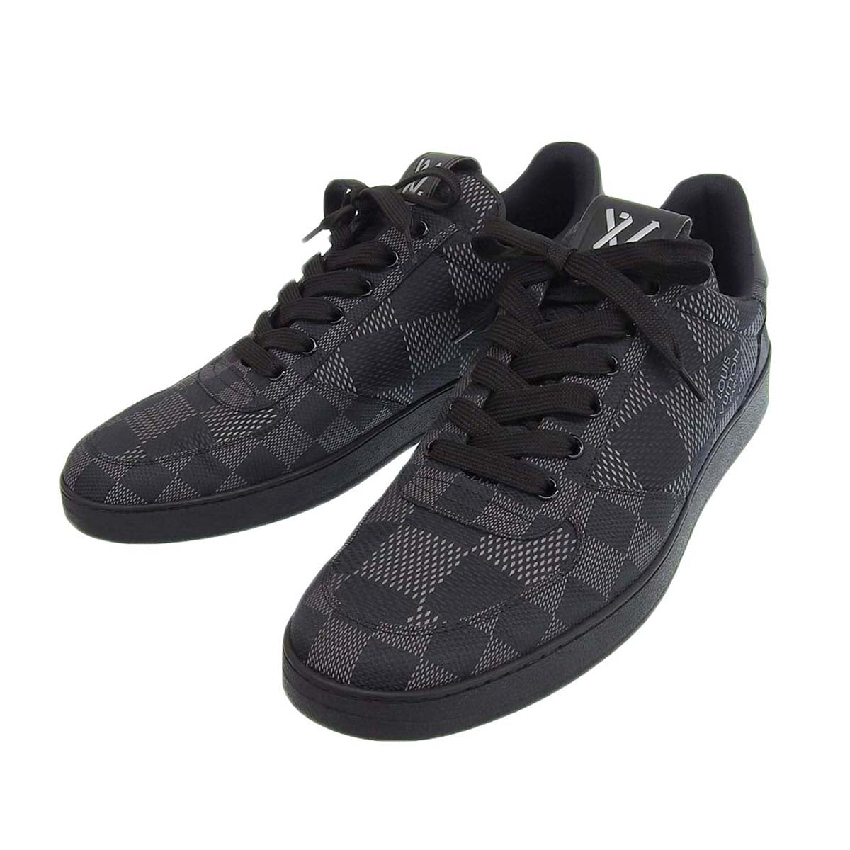 Louis Vuitton Rivoli Sneakers 1ACPHJ Black Gray