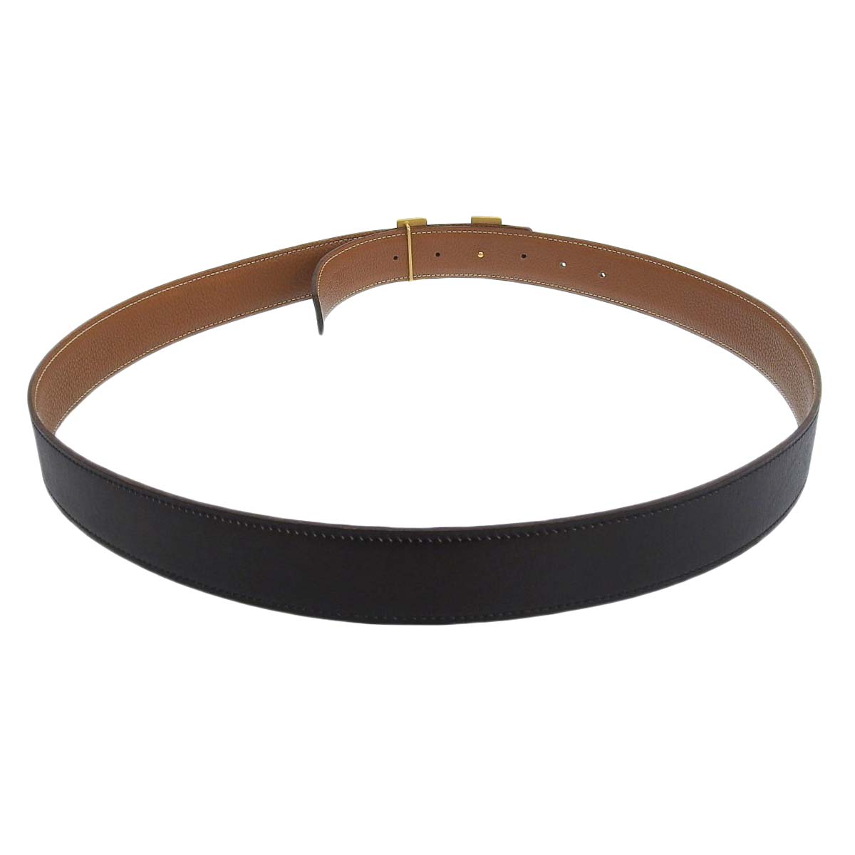 Hermes Reversible Leather Belt