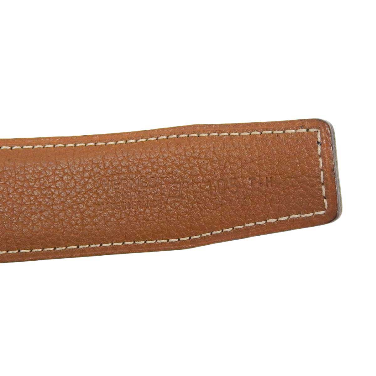 Hermes Reversible Leather Belt