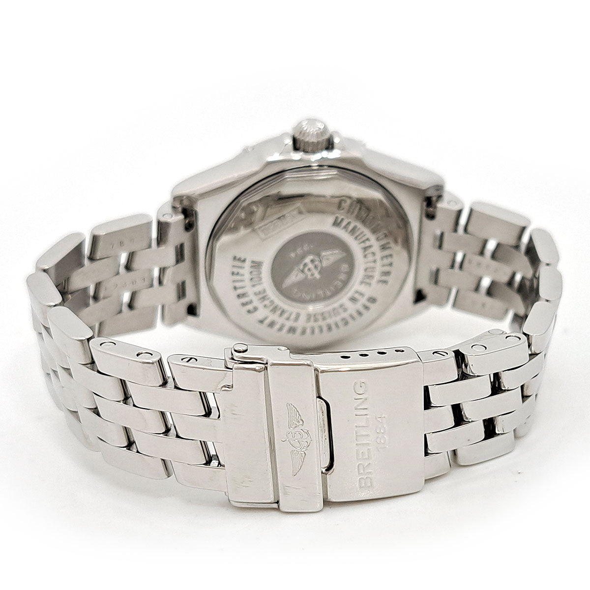 Breitling Stainless Steel Quartz Wing Lady Watch A67350