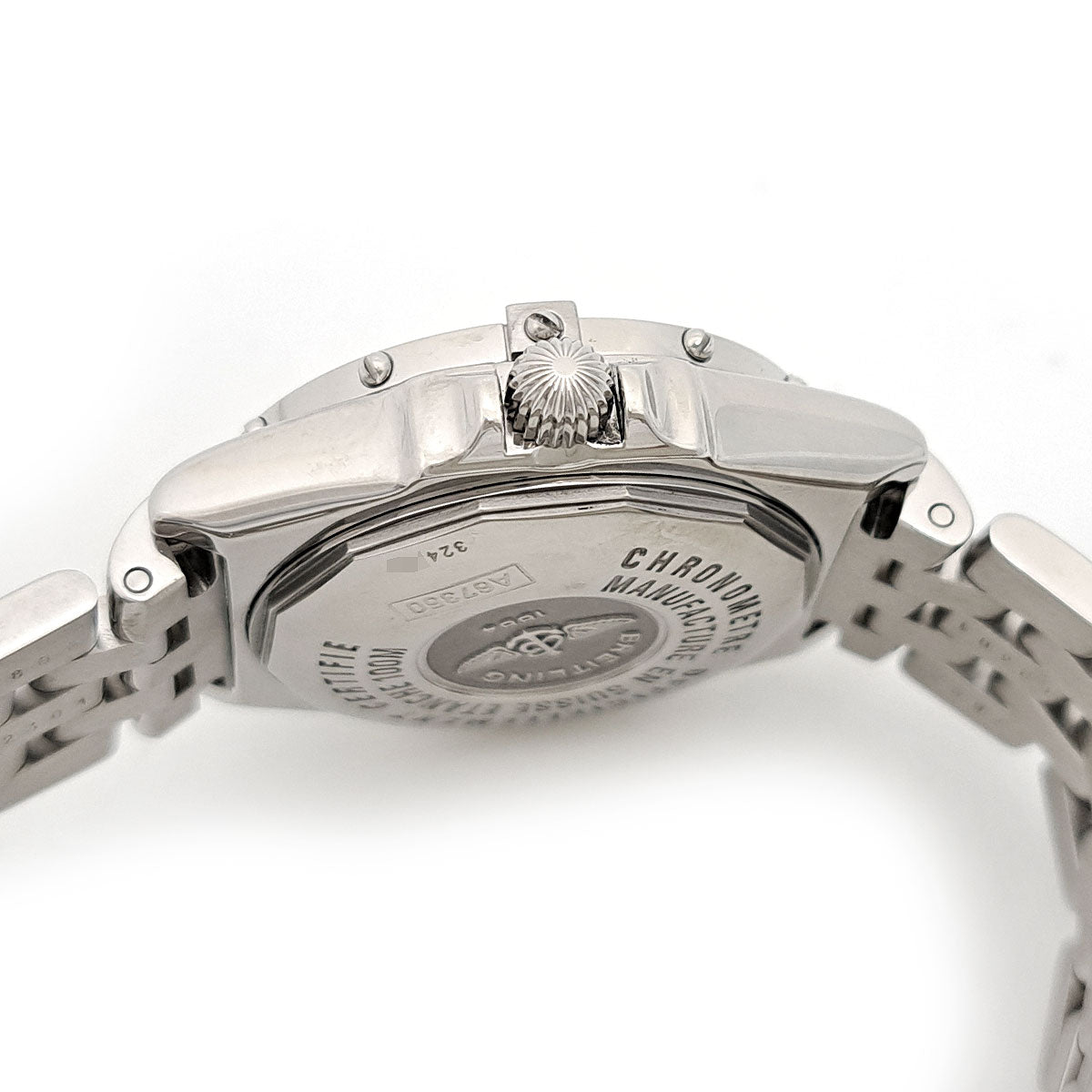 Breitling Stainless Steel Quartz Wing Lady Watch A67350