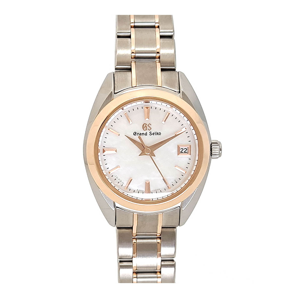 Seiko Quartz Watch Pink Gold Titanium STGF310