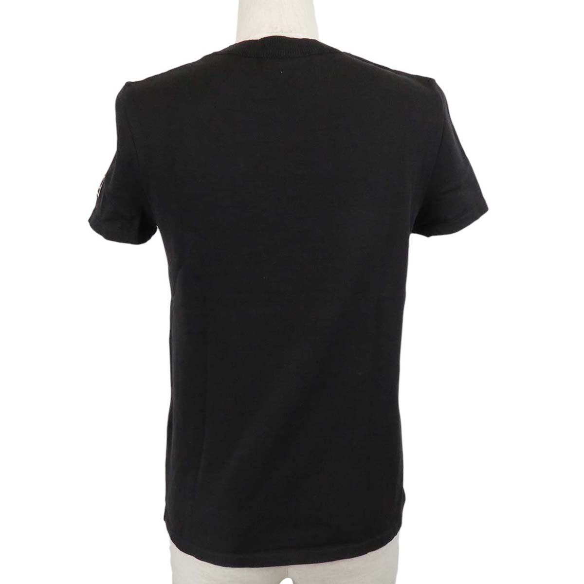 Chanel Cotton Knit T-Shirt Black