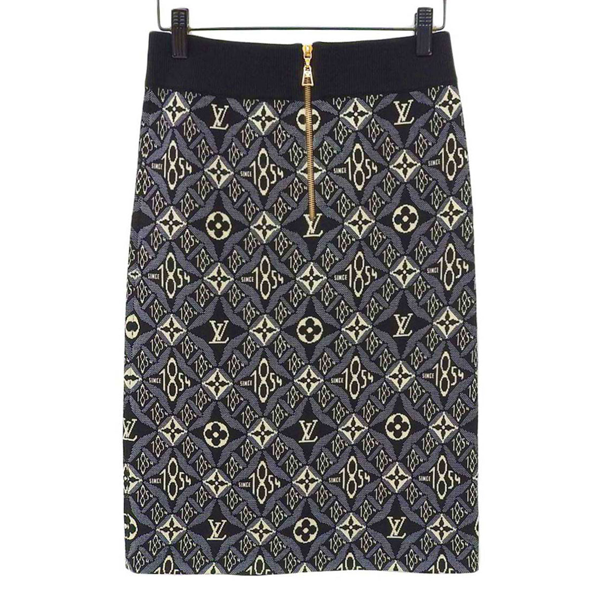 Louis Vuitton Monogram Jacquard Knit Skirt