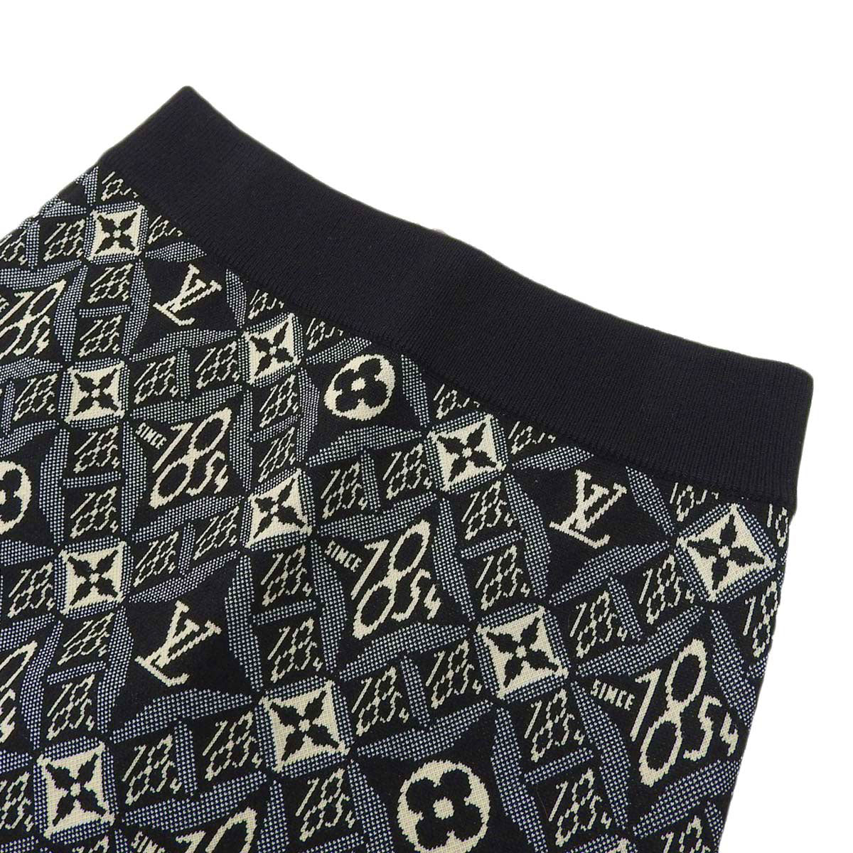 Louis Vuitton Monogram Jacquard Knit Skirt