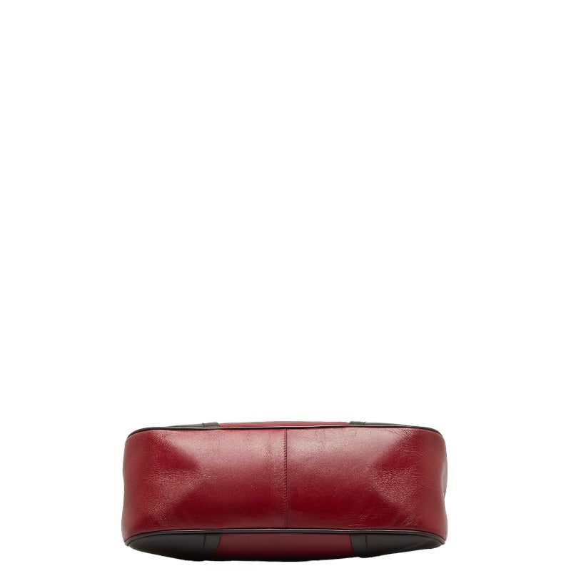 Prada Leather Logo One Shoulder Bag