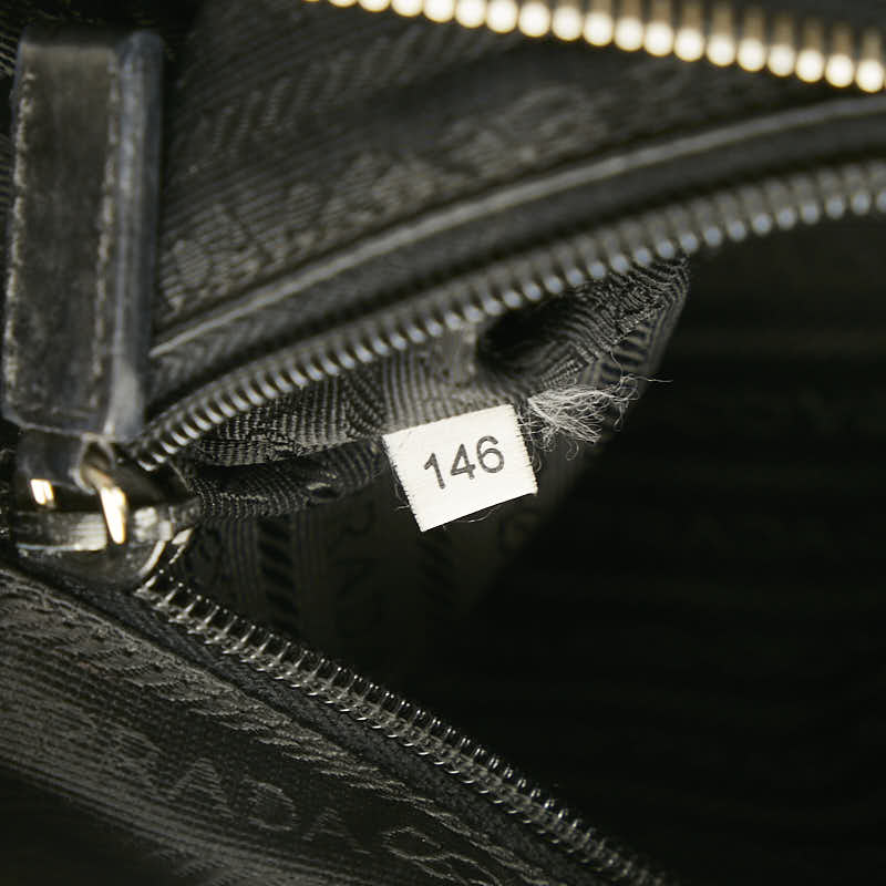 Prada Leather Mini Boston Bag B11074 in Very Good Condition