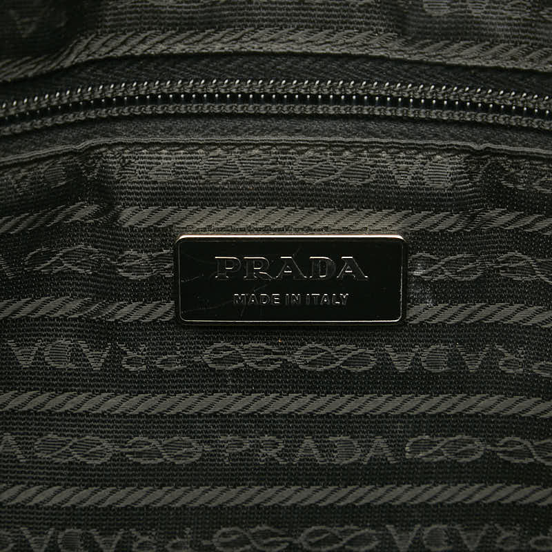 Prada Leather Mini Boston Bag B11074 in Very Good Condition