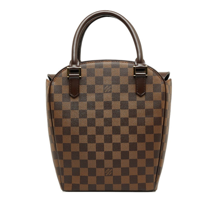 Louis Vuitton Damier Sarria Handbag N51284 Brown PVC Leather