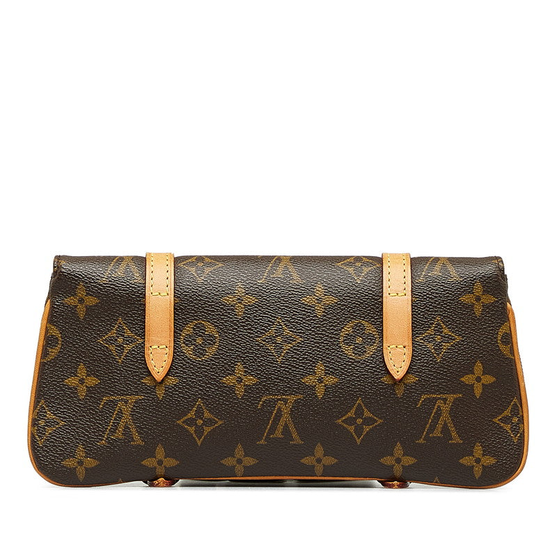 Louis Vuitton Monogram Pochette Marelle Waist Bag M51159 Brown PVC Leather in Very Good Condition