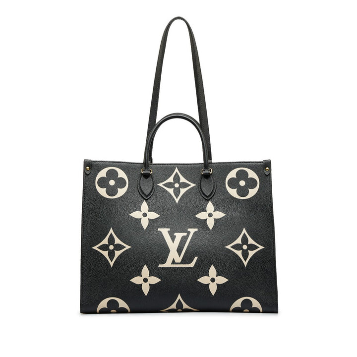 Louis Vuitton OnTheGo GM Leather Handbag M45945 in Great Condition