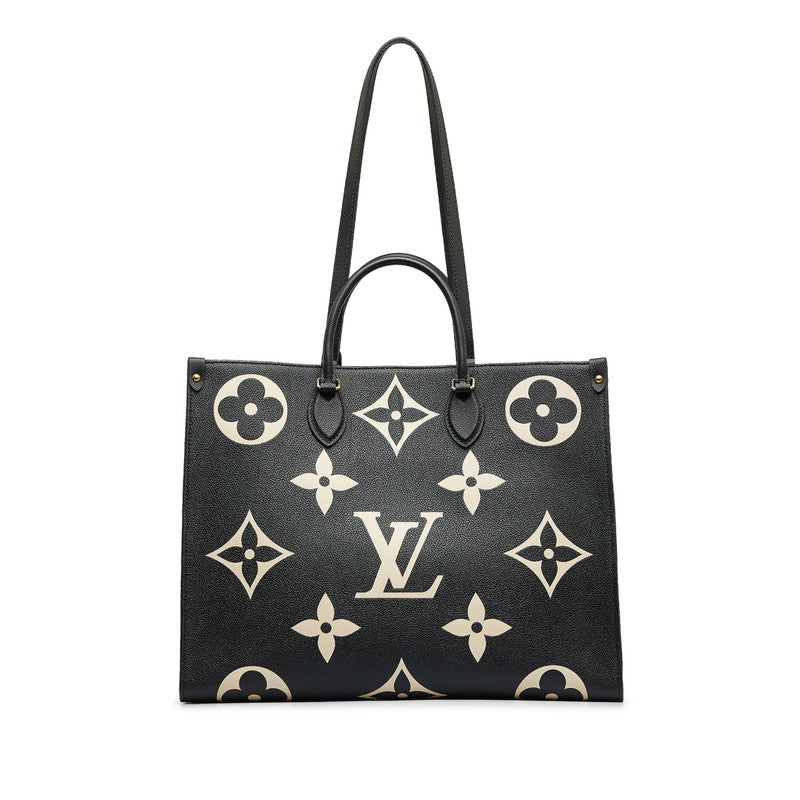 Louis Vuitton OnTheGo GM Leather Handbag M45945 in Great Condition