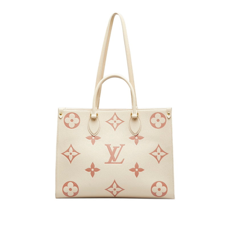 Louis Vuitton OnTheGo MM 2WAY Shoulder Tote Bag M21575 in Very Good Condition