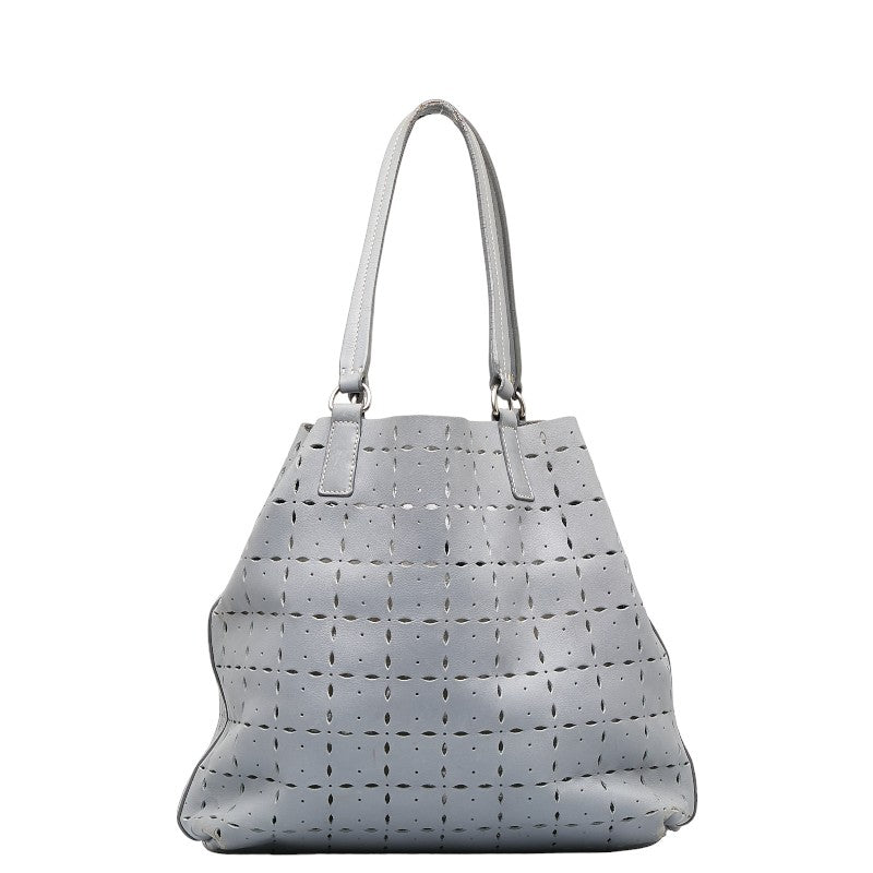 Miu Miu Leather Punching Tote Bag