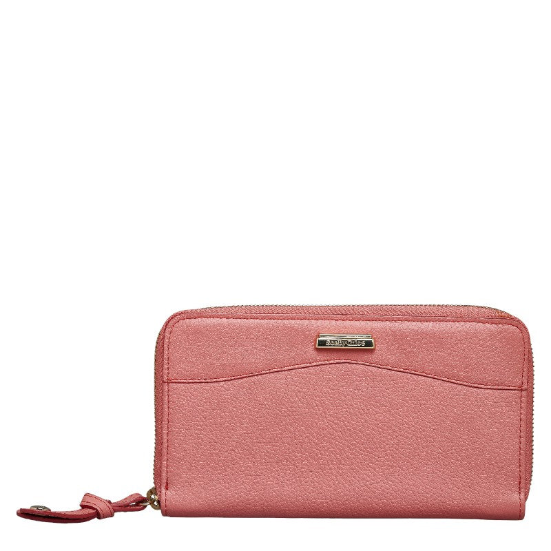 See by Chloe Pink Leather Zip-Around Wallet