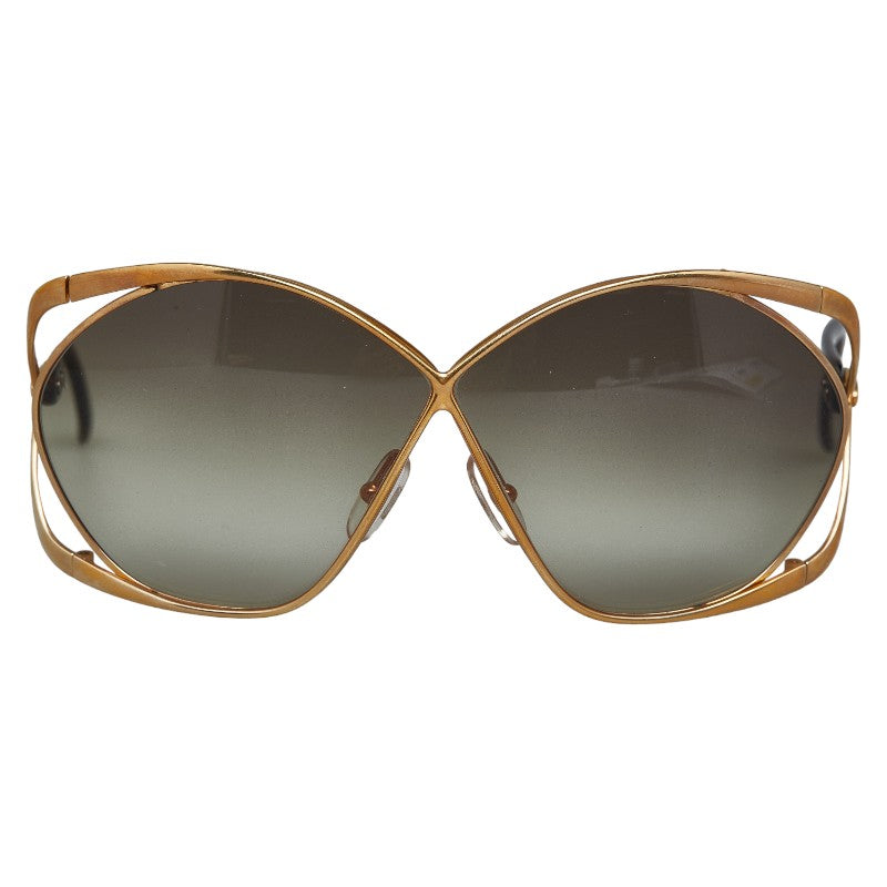 Dior Plastic Gold Sunglasses in Very Good Condition