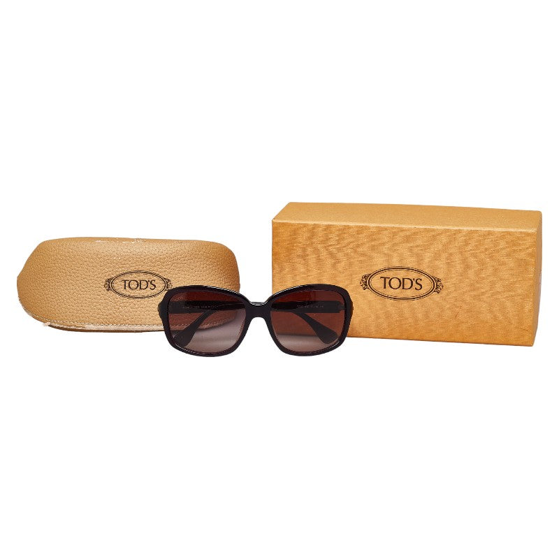 Tod's Brown Plastic Sunglasses in Great Condition