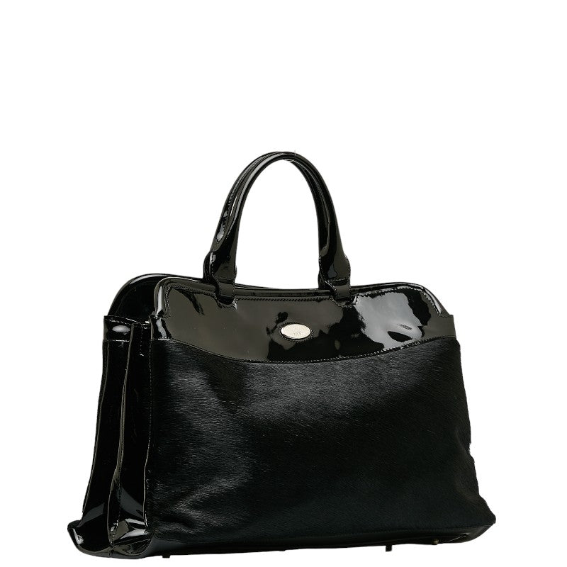 Furla 80th Anniversary Patent Leather Handbag