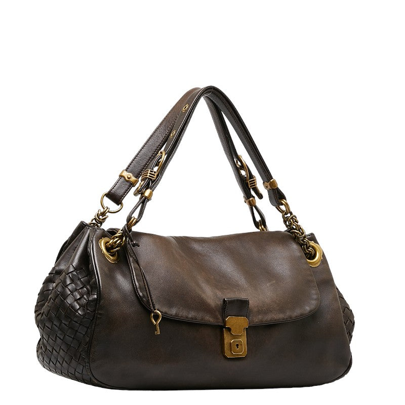 Intrecciato Leather Handbag 162510