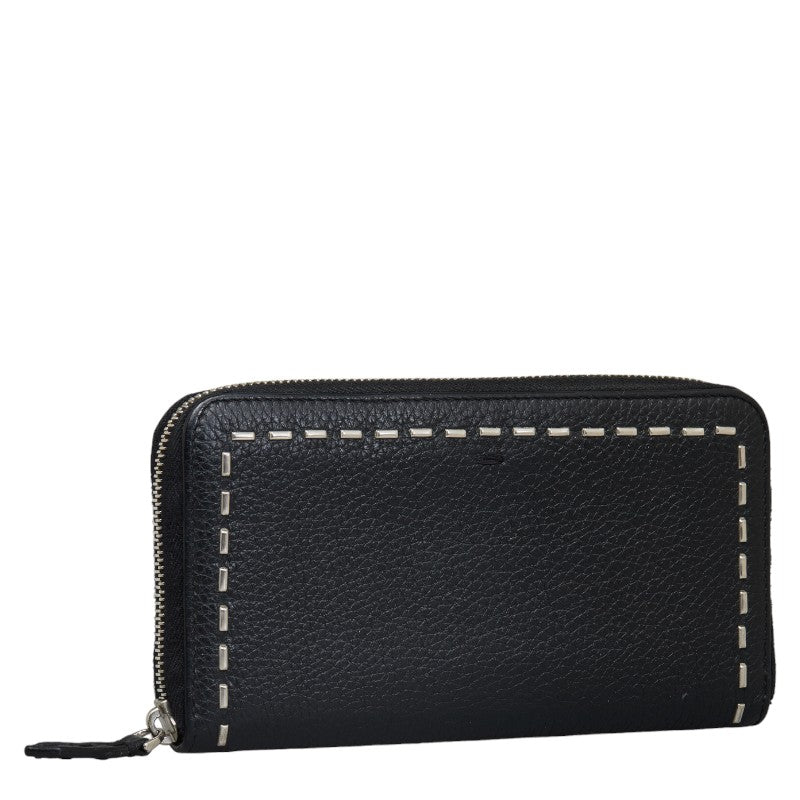 Selleria Leather Zip Around Wallet 7M0210