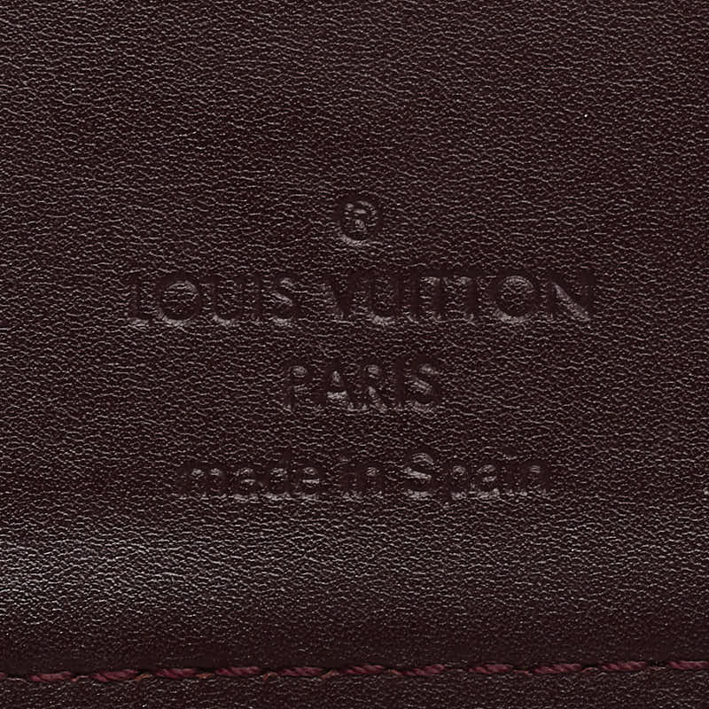 Louis Vuitton Monogram Vernis Agenda PM Notebook Cover Patent Leather in Very Good Condition