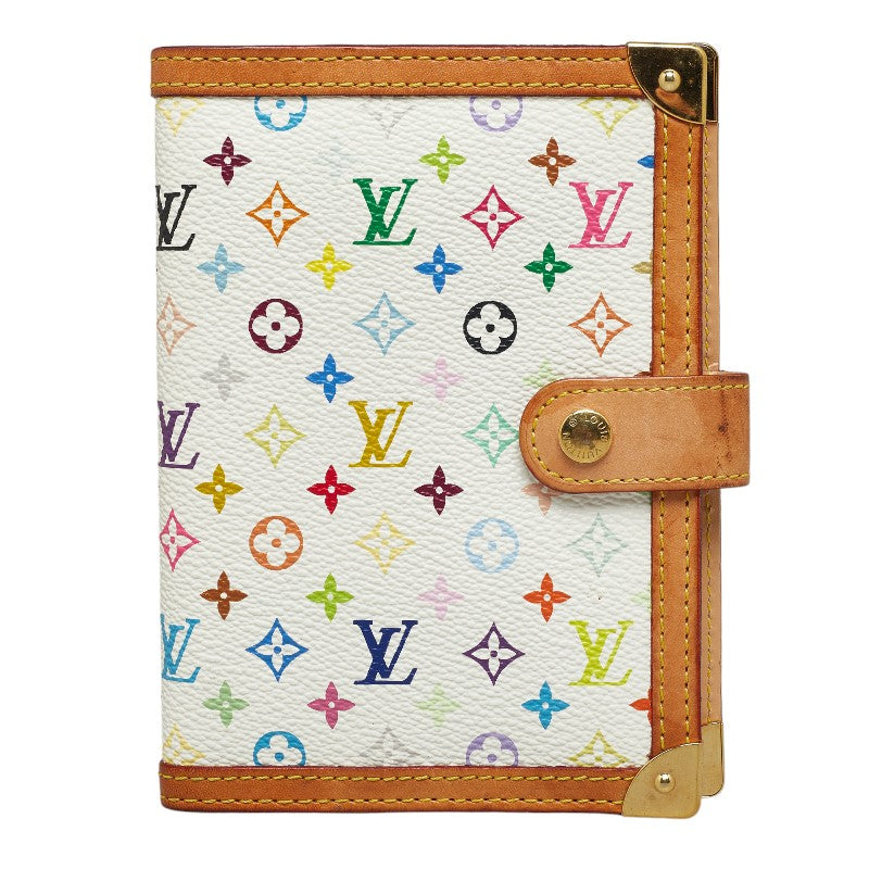 Louis Vuitton Monogram Multicolor Agenda PM Notebook Cover R20896 in Very Good Condition