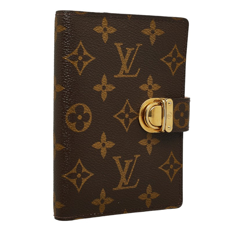 Louis Vuitton Monogram Agenda PM Koala Notebook Cover Brown PVC Leather in Very Good Condition