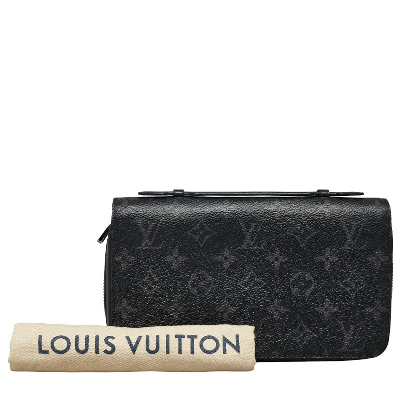 Louis Vuitton Monogram Eclipse Zippy XL Wallet M61698 in Very Good Condition