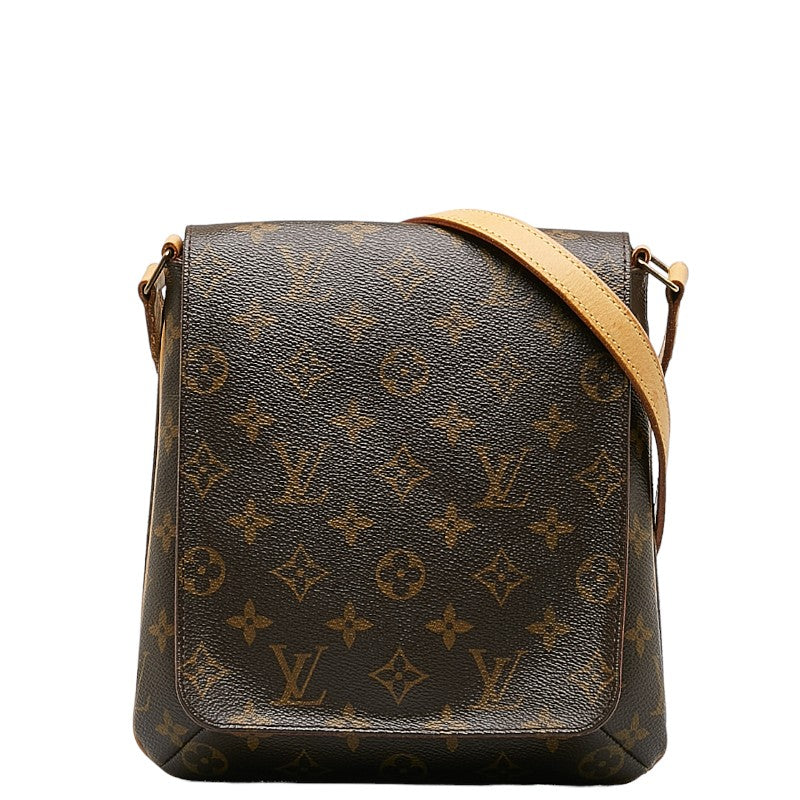 Louis Vuitton Monogram Musette Salsa Long Shoulder Bag M51387 Brown PVC Leather in Good Condition