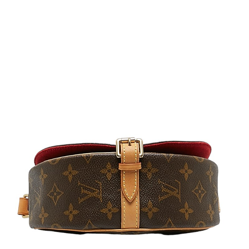 Louis Vuitton Monogram Tambourin Shoulder Bag M51179 Brown PVC