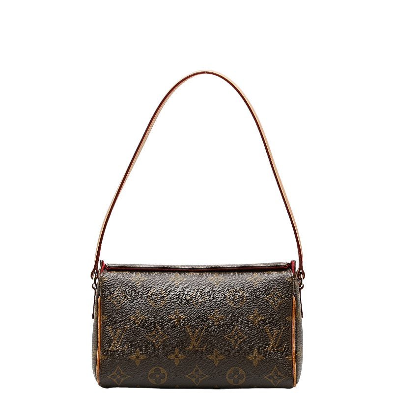 Louis Vuitton Monogram Recital Handbag M51900 Brown PVC Leather