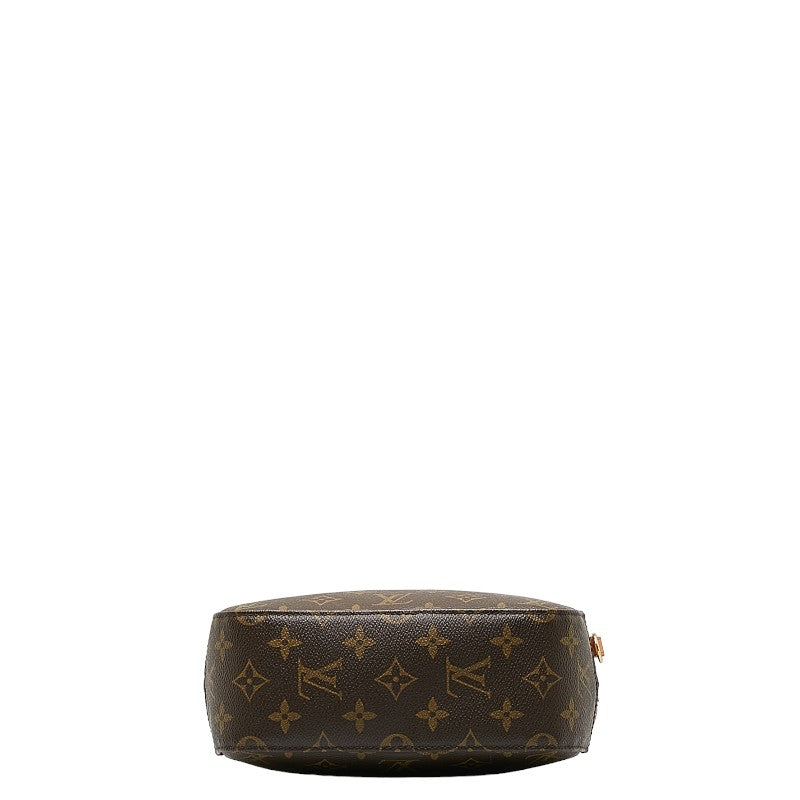 Louis Vuitton Monogram Spontini 2WAY Handbag Brown