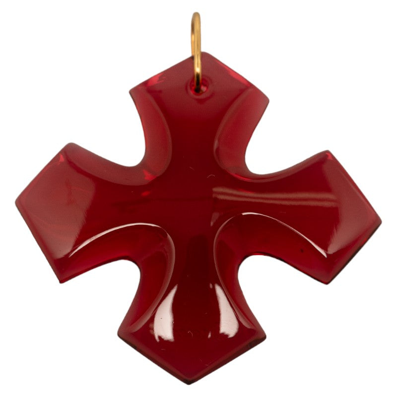 Baccarat Glass Occitan Cross Pendant Top