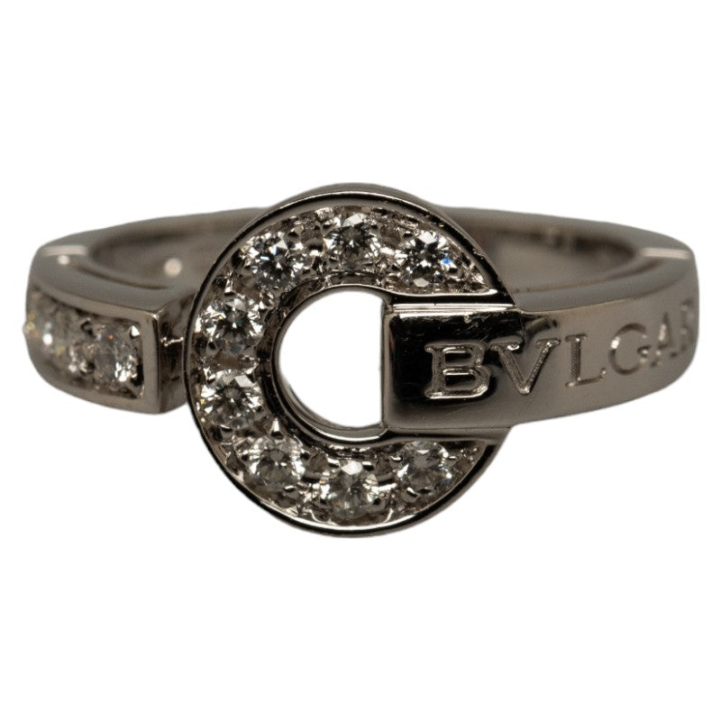 Bvlgari 18k Diamond Bvlgari Bvlgari Ring Metal Ring in Excellent condition