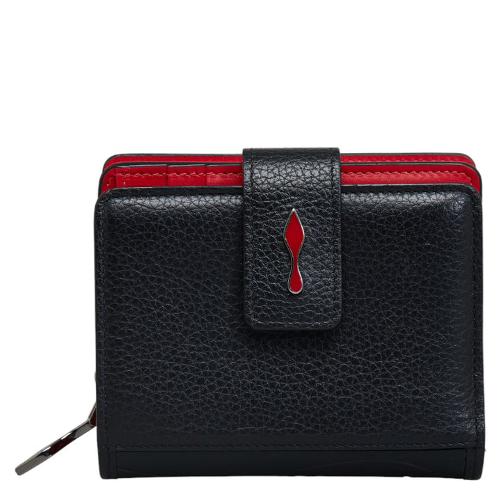 Christian Louboutin Paloma Leather Compact Wallet in Very Good Condition