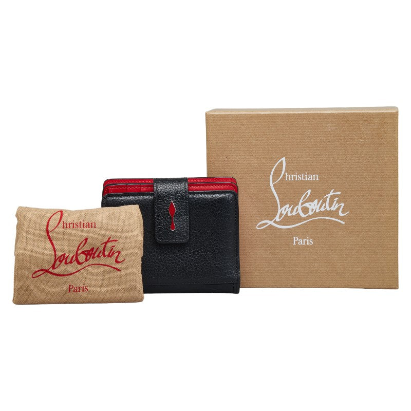 Christian Louboutin Paloma Leather Compact Wallet in Very Good Condition