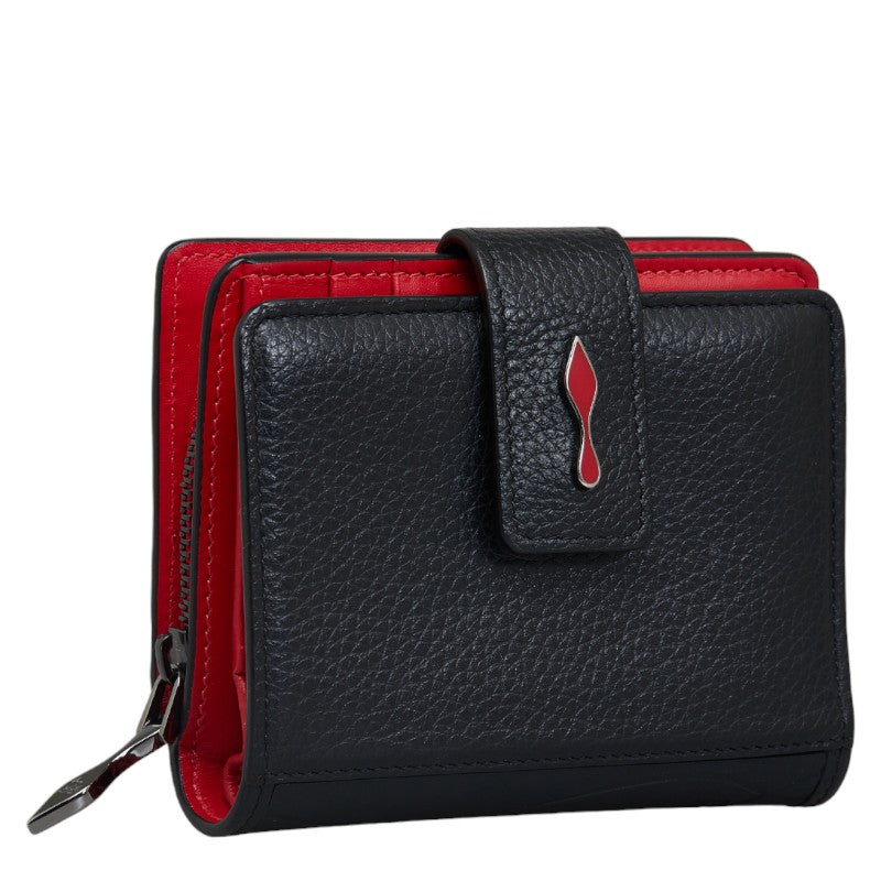 Christian Louboutin Paloma Leather Compact Wallet in Very Good Condition