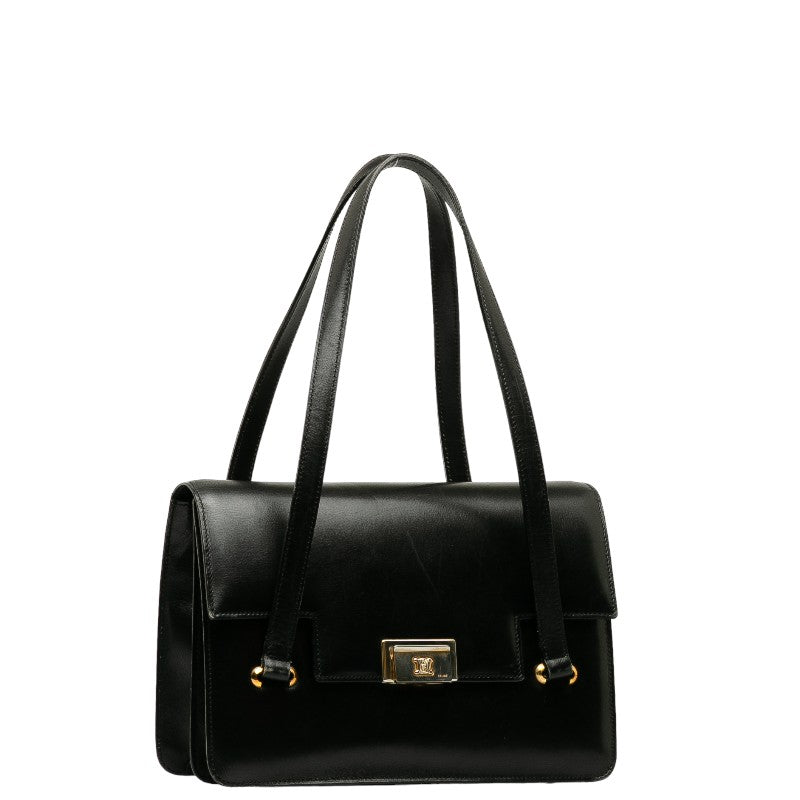 Celine Leather Handle Shoulder Bag  Leather Handbag in Good condition