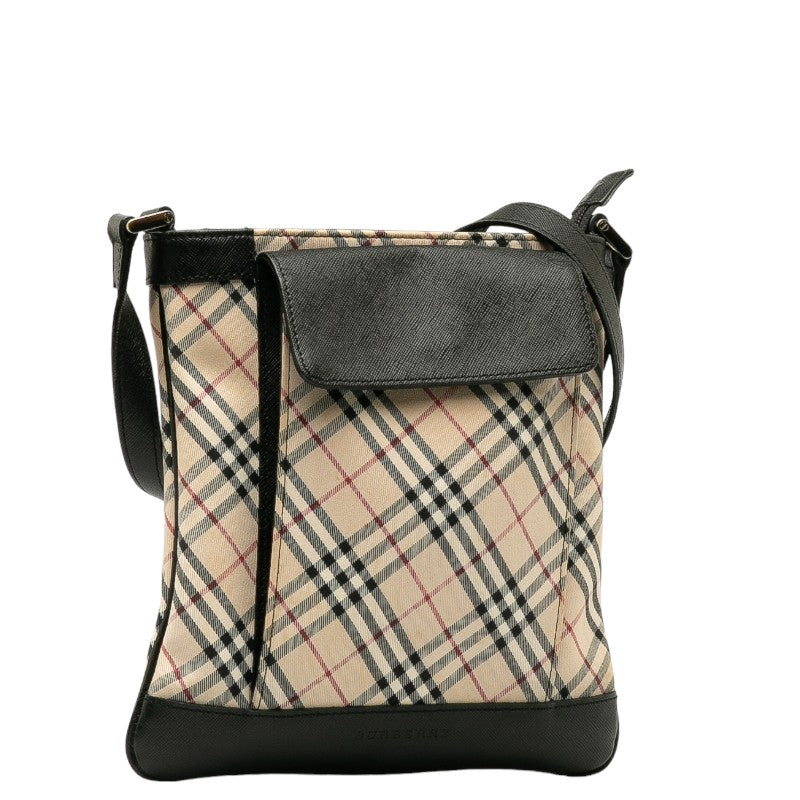 Burberry Nova Check Crossbody Bag  Canvas Shoulder Bag in Good condition