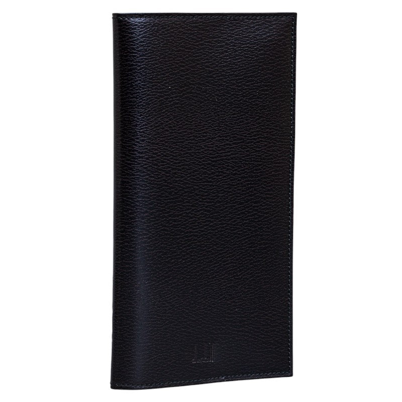 Dunhill Leather Logo Notebook Cover Black in Very Good Condition