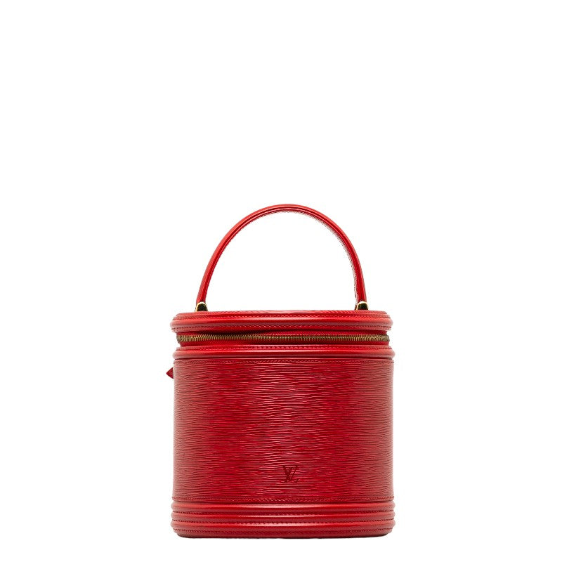 Louis Vuitton Epi Cannes Vanity Case  Leather Handbag M48037 in Good condition