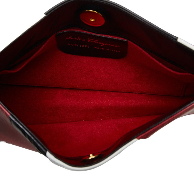 Salvatore Ferragamo Leather Pouch in Very Good Condition